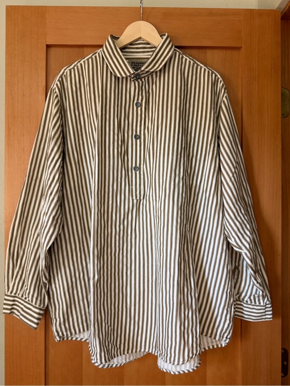 Frontier Classics Casual Striped Western Button-Down Shirt